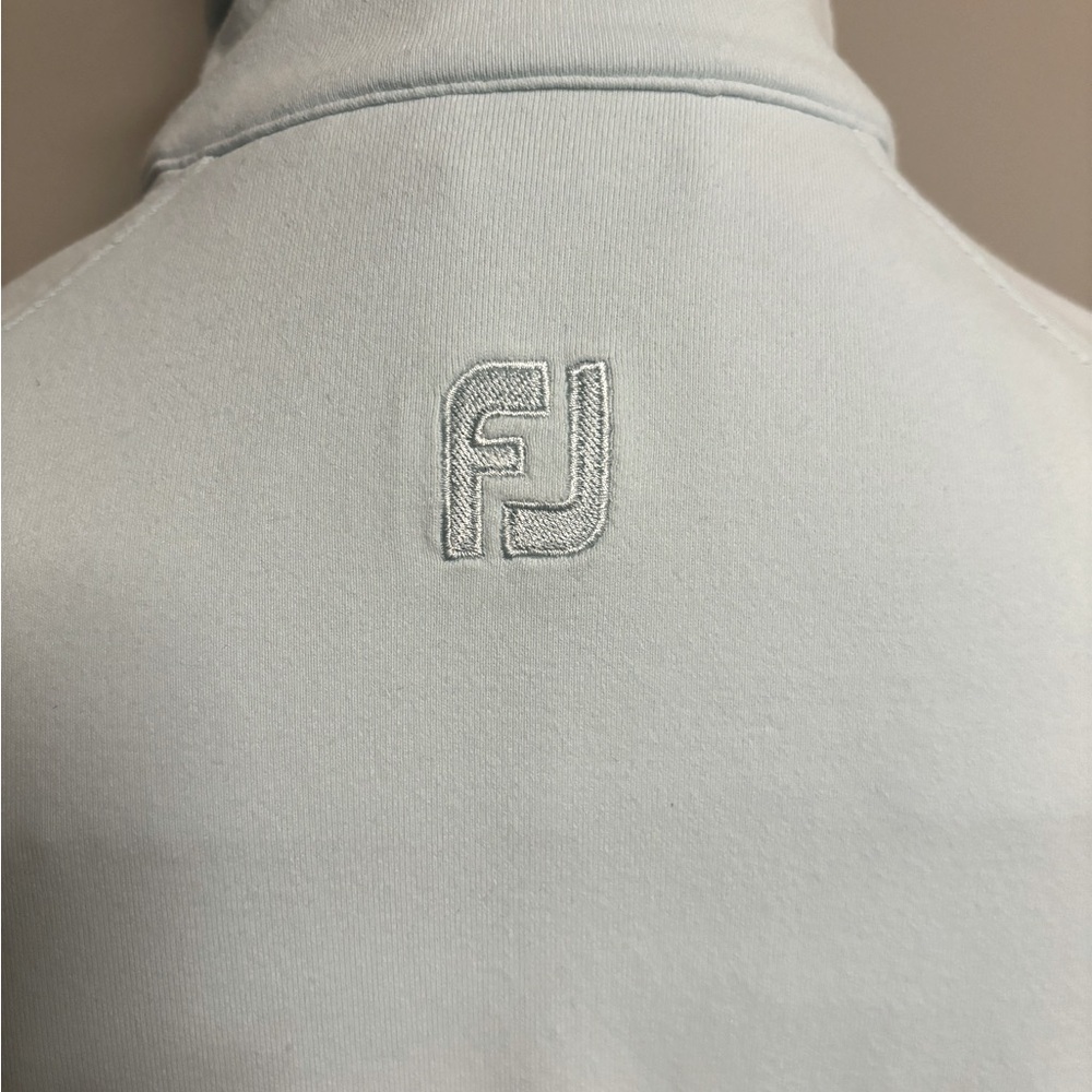FootJoy Golf Quilted Jacket Women Small Lightweight Zip Athletic Blue - Picture 5 of 7